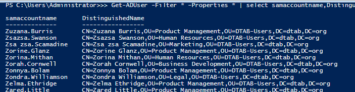 PowerShell – Move AD users via CSV file