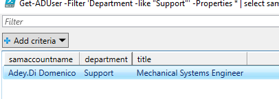 PowerShell – Changing Departments for Multiple AD Users